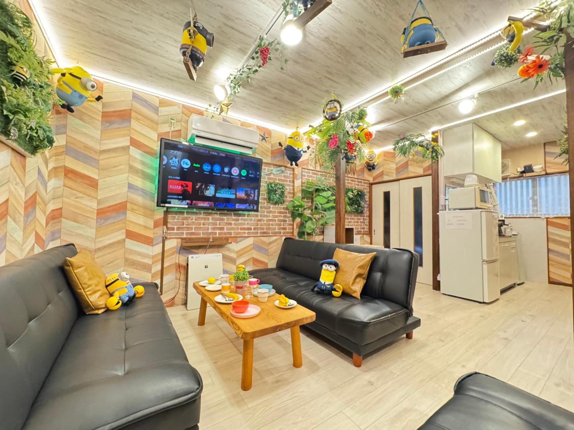 New Open Hotel Jungle Fun Fun J5 Coin Parking 500Yen For 24Hours Usj10 Minutes Osaka Buitenkant foto