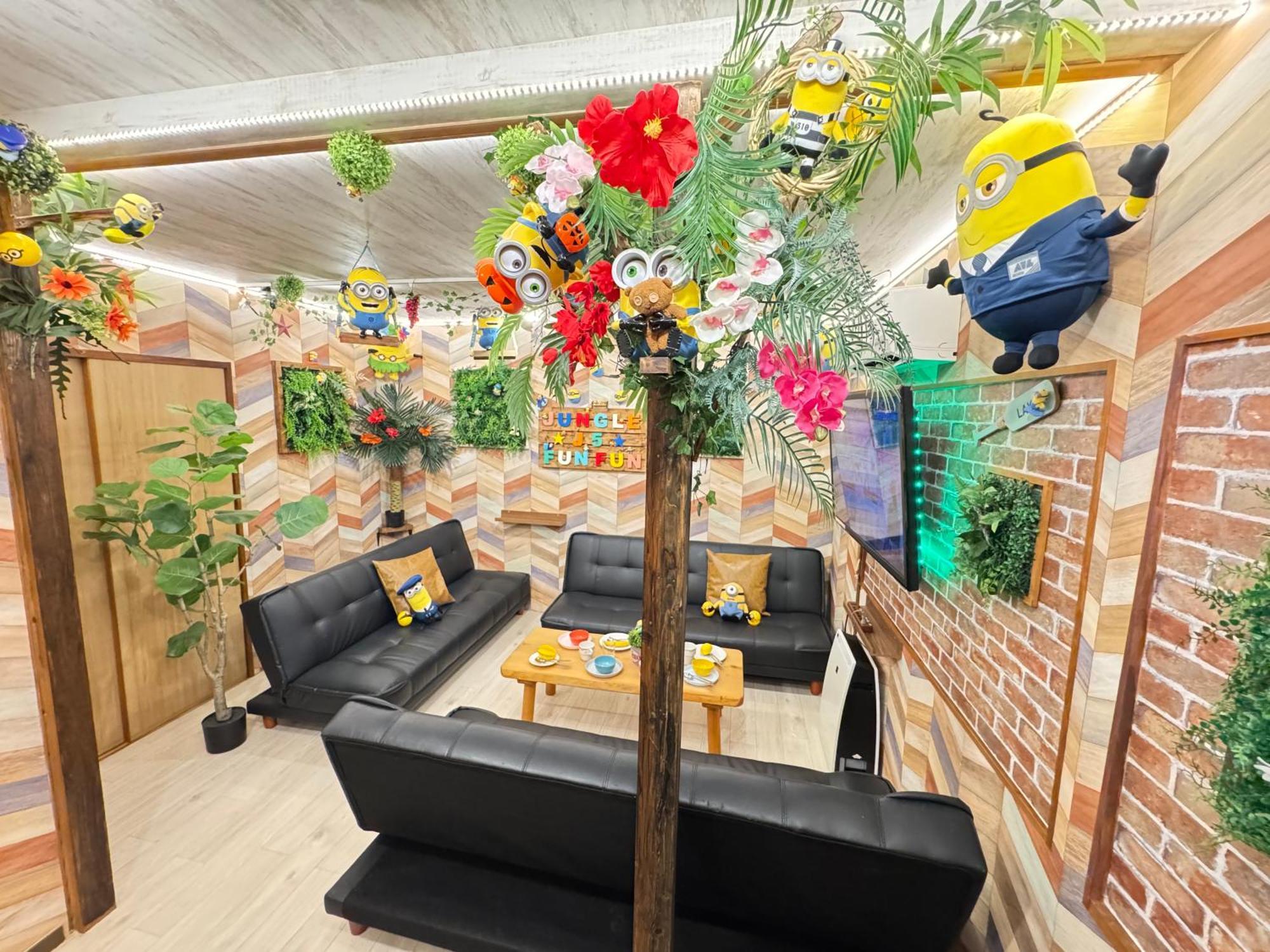 New Open Hotel Jungle Fun Fun J5 Coin Parking 500Yen For 24Hours Usj10 Minutes Osaka Buitenkant foto